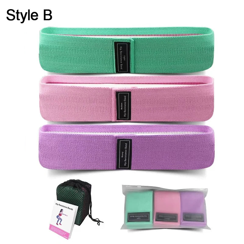 Resistance Bands Set – Elastic Rubber Bands for Fitness, Workout, Bodybuilding, and Gym Training