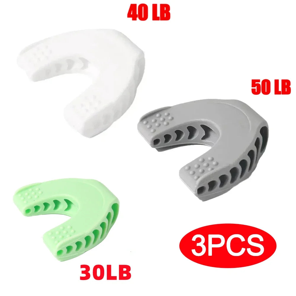 Jawline Training Thin Face Fitness Ball Facial Muscle Activate Exercise Mouth Masseter Jaw Chin Slimming Mandibular Lift Tools