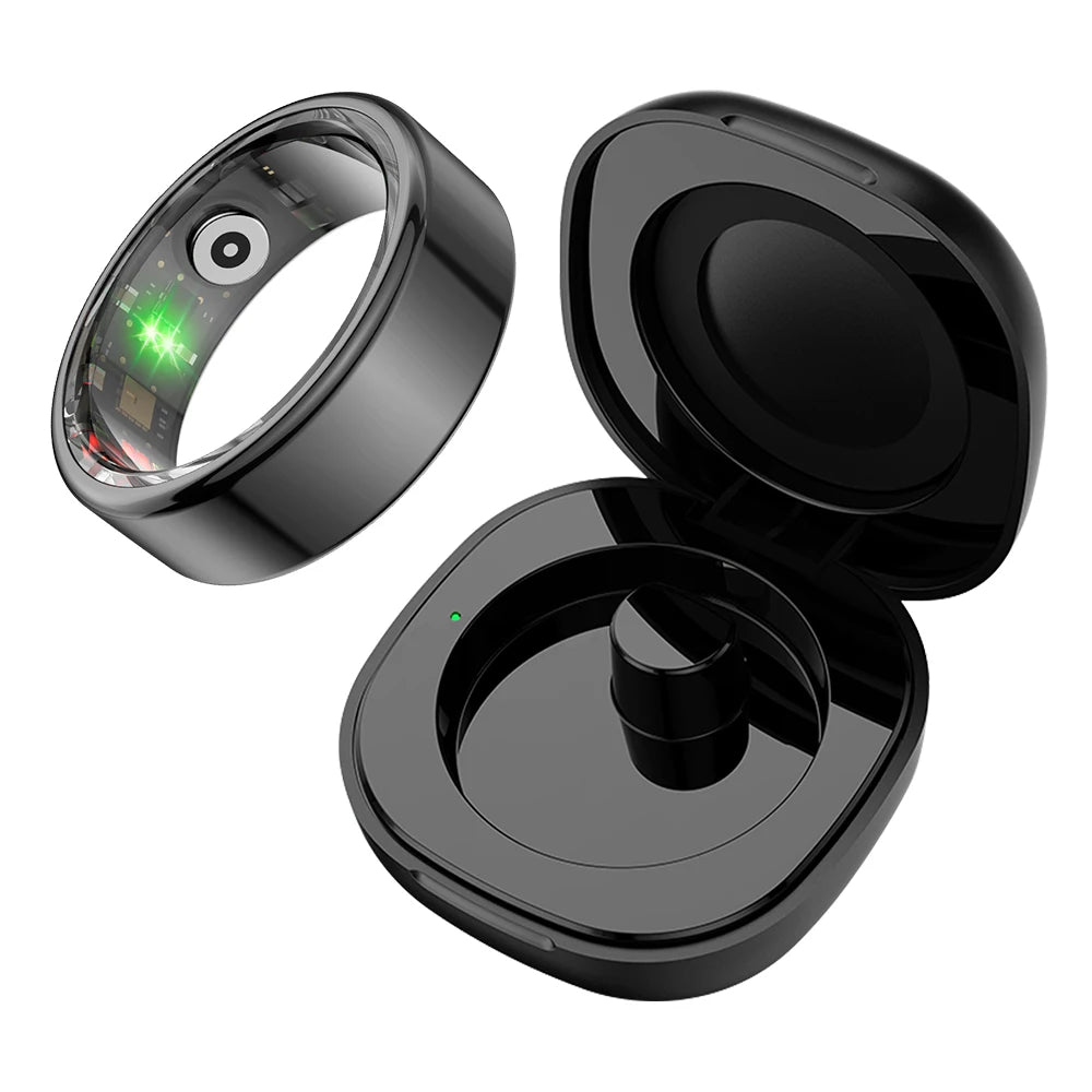 COLMI R02 Waterproof Smart Ring with Charging Case