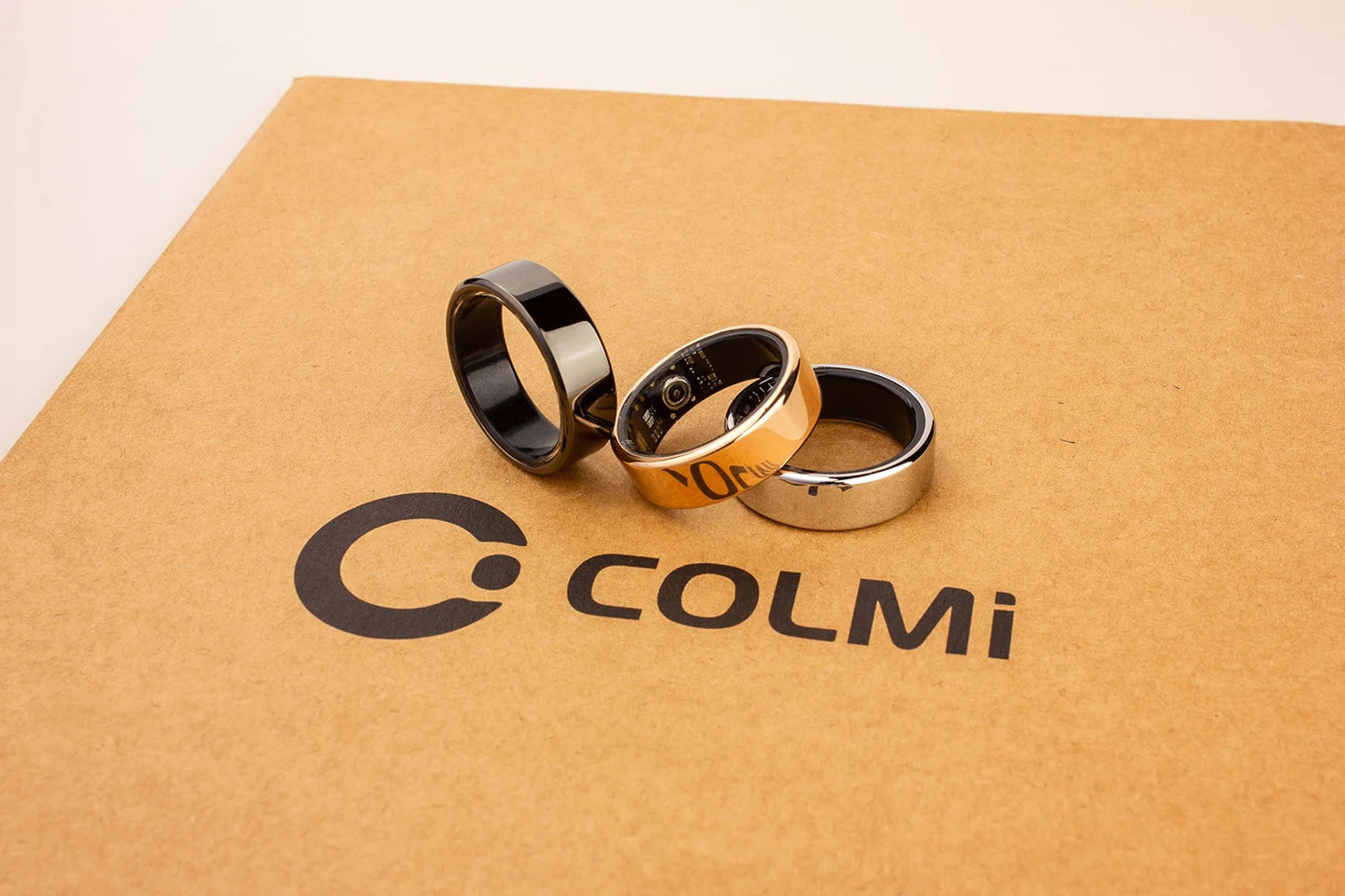 COLMI R02 Waterproof Smart Ring with Charging Case