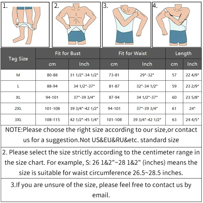 💪 Men’s Slimming Body Shaper – Compression Shirt for Chest & Tummy Control
