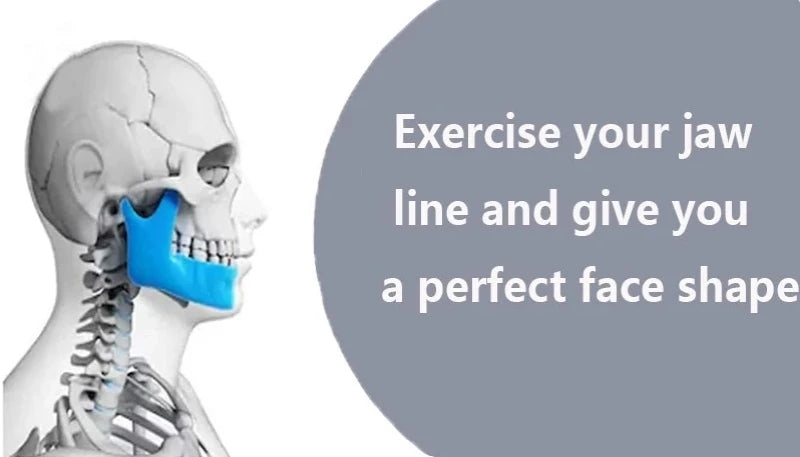 Jawline Training Thin Face Fitness Ball Facial Muscle Activate Exercise Mouth Masseter Jaw Chin Slimming Mandibular Lift Tools