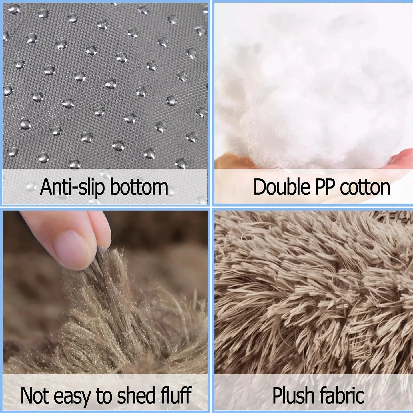πΆπ± Round Plush Pet Bed β Warm, Washable Sofa Basket for Dogs & Cats