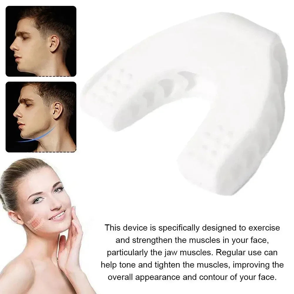 Jawline Training Thin Face Fitness Ball Facial Muscle Activate Exercise Mouth Masseter Jaw Chin Slimming Mandibular Lift Tools