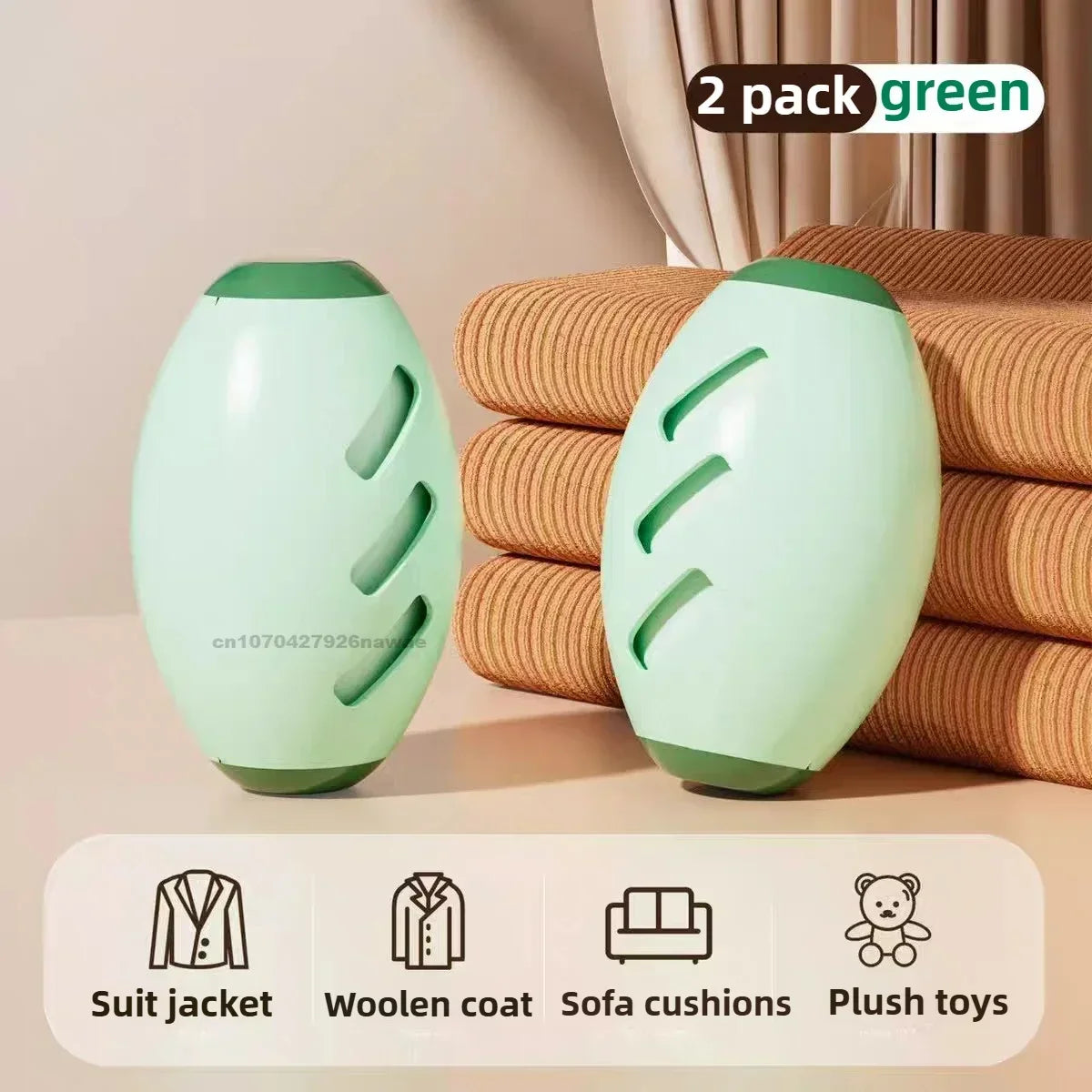 🧹 Washable Lint Remover & Pet Hair Remover – Portable Sticky Cleaning Roller