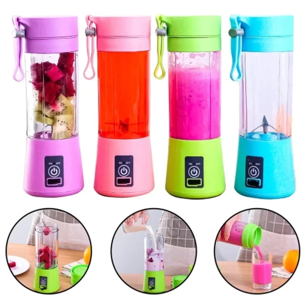 π Portable Mini Blender β USB Rechargeable Juicer Cup for Shakes & Smoothies