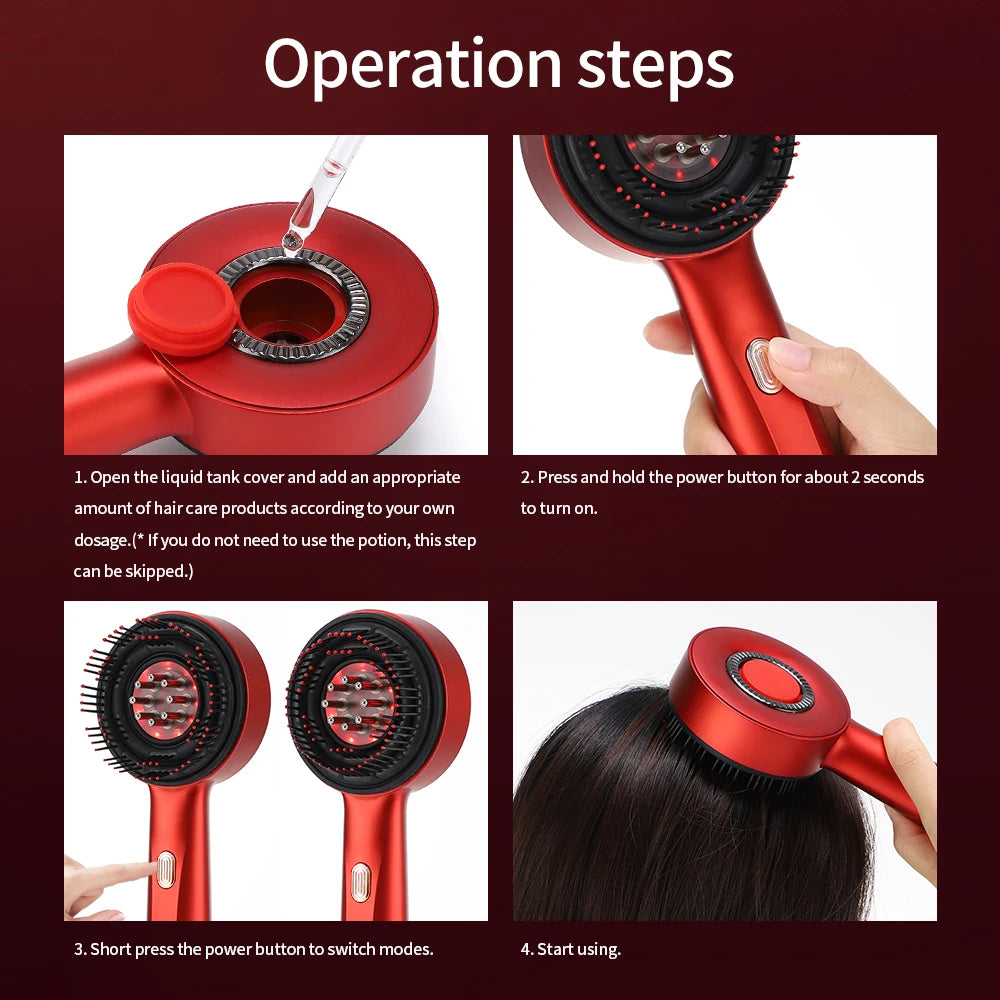 💇♀️MERALL Infrared Scalp Massage & Hair Growth Comb💧