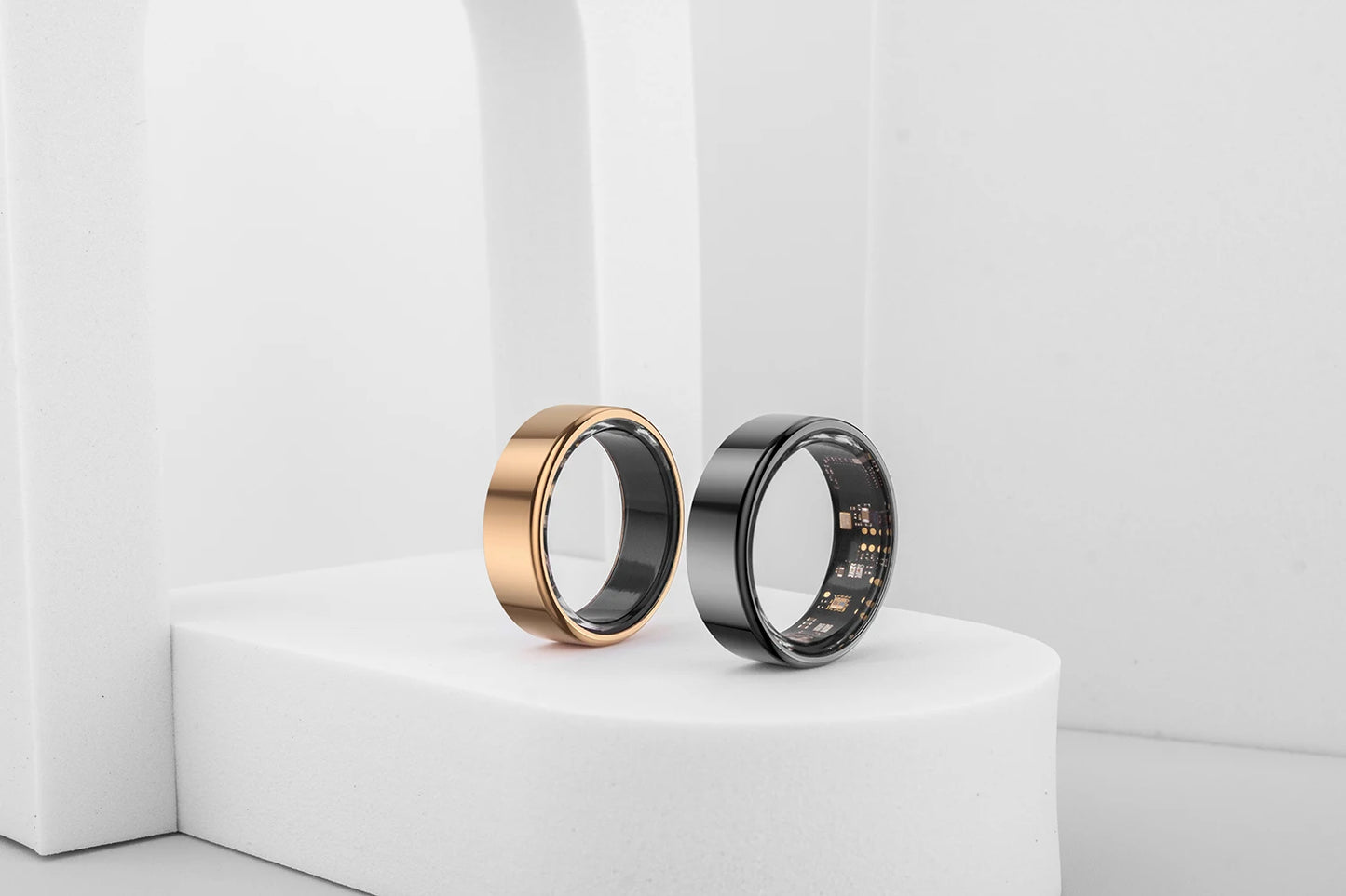 COLMI R02 Waterproof Smart Ring with Charging Case