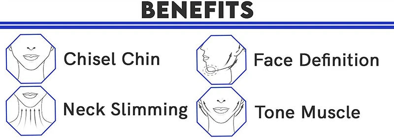 Jawline Training Thin Face Fitness Ball Facial Muscle Activate Exercise Mouth Masseter Jaw Chin Slimming Mandibular Lift Tools
