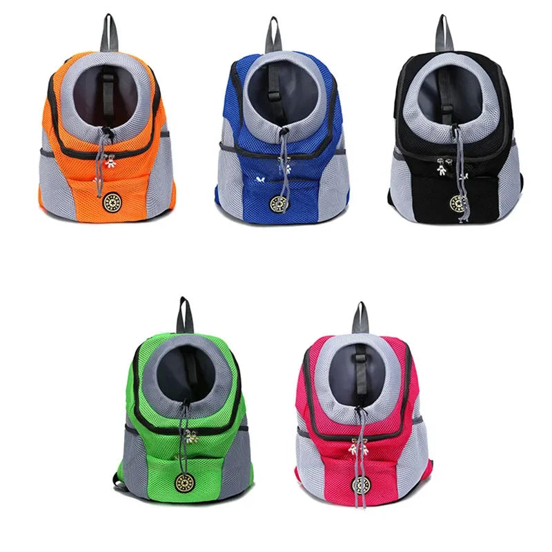 🐾 Outdoor Pet Dog Carrier Bag – Portable Travel Backpack for Cats & Dogs