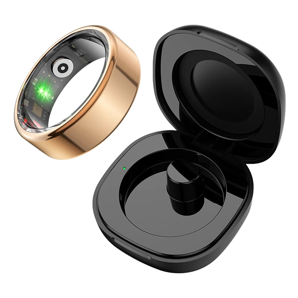 COLMI R02 Waterproof Smart Ring with Charging Case