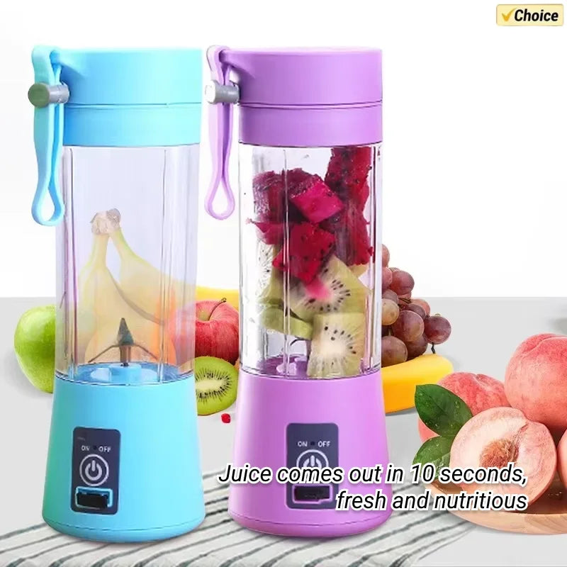 π Portable Mini Blender β USB Rechargeable Juicer Cup for Shakes & Smoothies