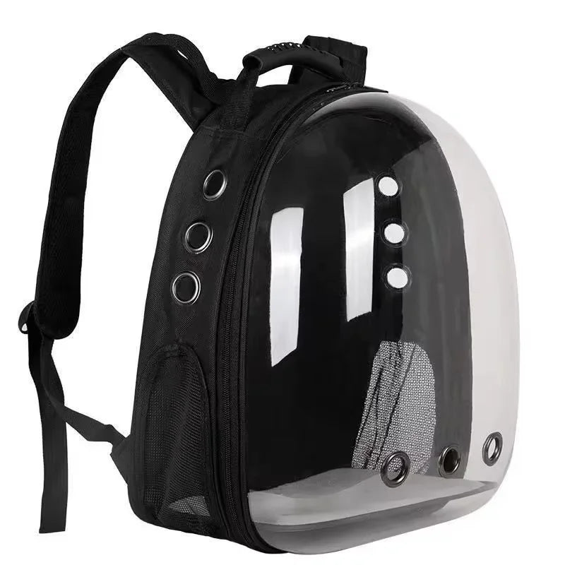 🐱 Pet Cat Space Backpack – Transparent & Breathable Travel Carrier