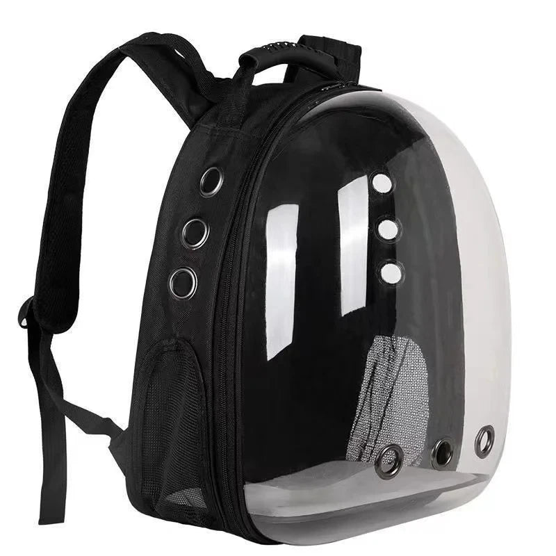 🐱 Pet Cat Space Backpack – Transparent & Breathable Travel Carrier