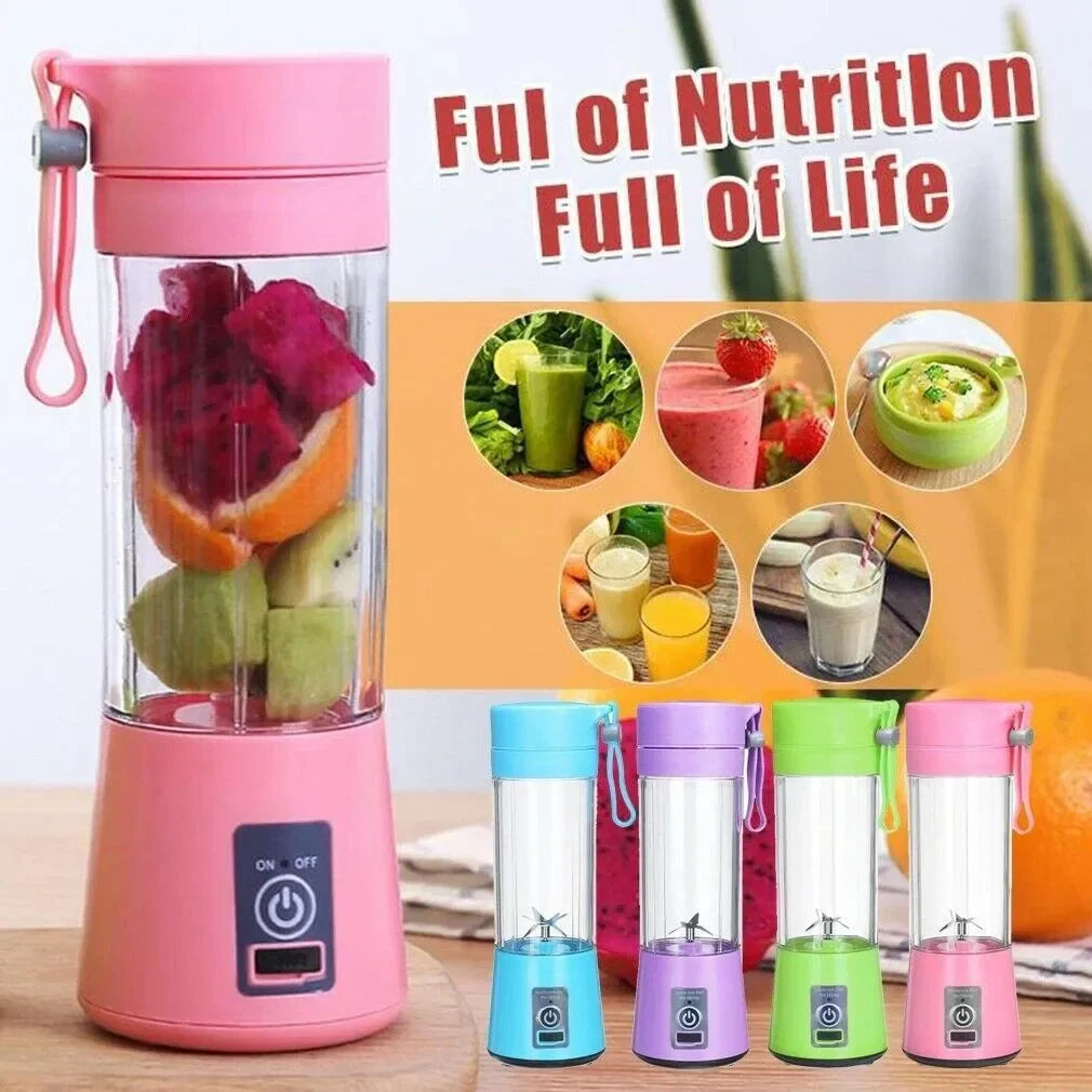 π Portable Mini Blender β USB Rechargeable Juicer Cup for Shakes & Smoothies