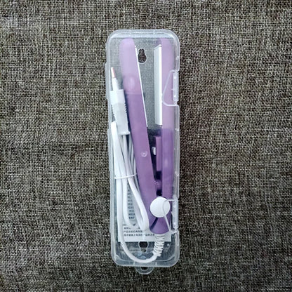 New Curling Iron Mini Hair Straightener Iron Ceramic Straightening Styling Tools Hair Curler Flat Iron Beard Straightener