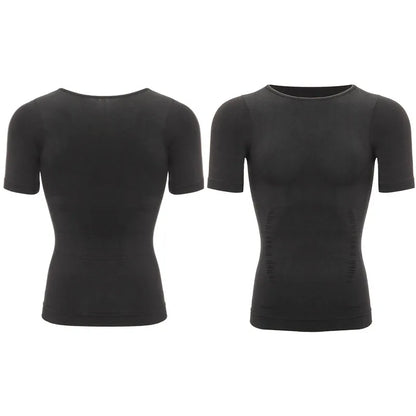 💪 Men’s Slimming Body Shaper – Compression Shirt for Chest & Tummy Control