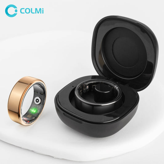 COLMI R02 Waterproof Smart Ring with Charging Case