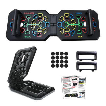 💪 Portable Multifunctional Push-Up Board Set – Fitness Equipment for Chest, Abdomen, Arms & Back