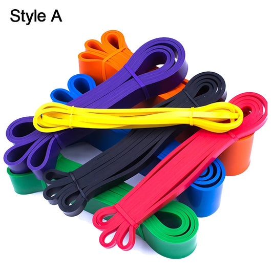 Resistance Bands Set – Elastic Rubber Bands for Fitness, Workout, Bodybuilding, and Gym Training