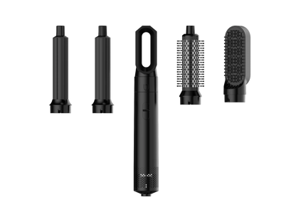 5 in 1  Low Noise Hair Styler  Professional  Hair Curling Straightening  Hair Drying  Hot Air Brushes 1000W