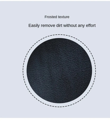 🛁 Black Exfoliating Bath Towel Glove – Double-Sided, Medium Sand Texture