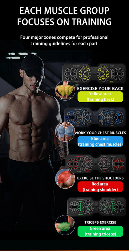 💪 Portable Multifunctional Push-Up Board Set – Fitness Equipment for Chest, Abdomen, Arms & Back