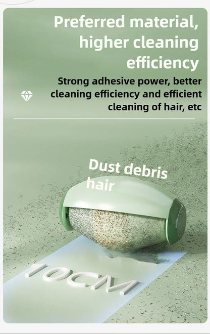 🧹 Washable Lint Remover & Pet Hair Remover – Portable Sticky Cleaning Roller