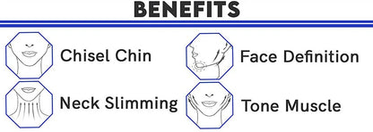 Jawline Training Thin Face Fitness Ball Facial Muscle Activate Exercise Mouth Masseter Jaw Chin Slimming Mandibular Lift Tools